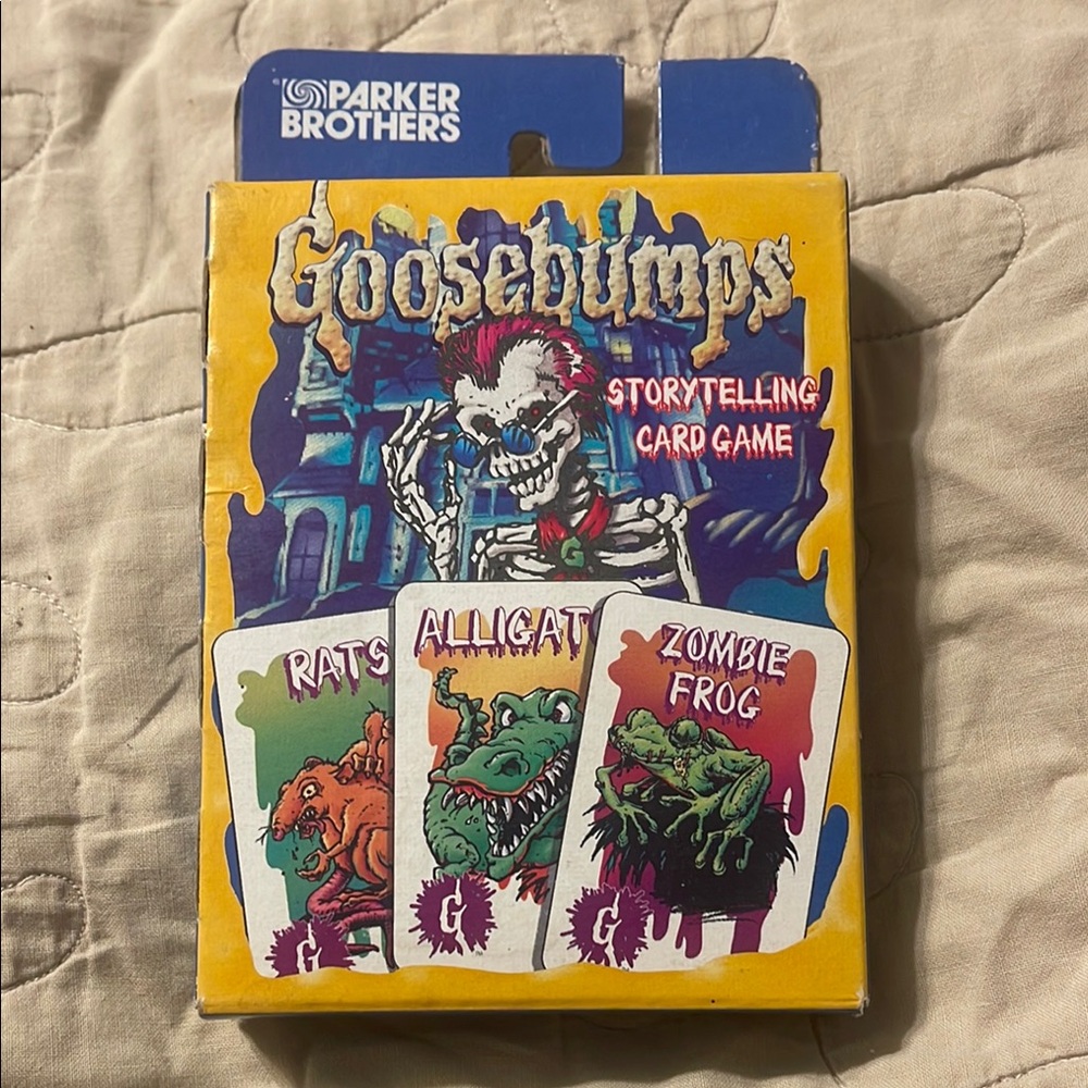 Goosebumps Storytelling Card Game